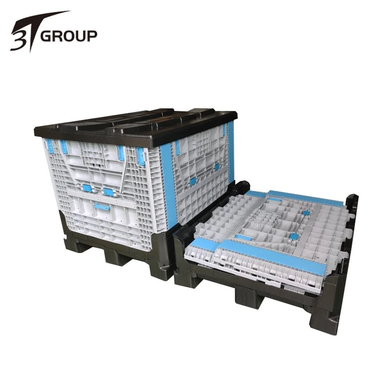 China Large Collapsible Plastic Pallet Boxes