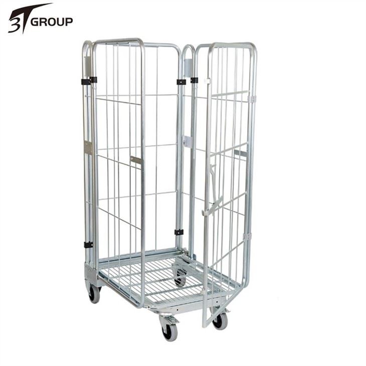4 Wheels Collapsible Supermarket Roll Cage price